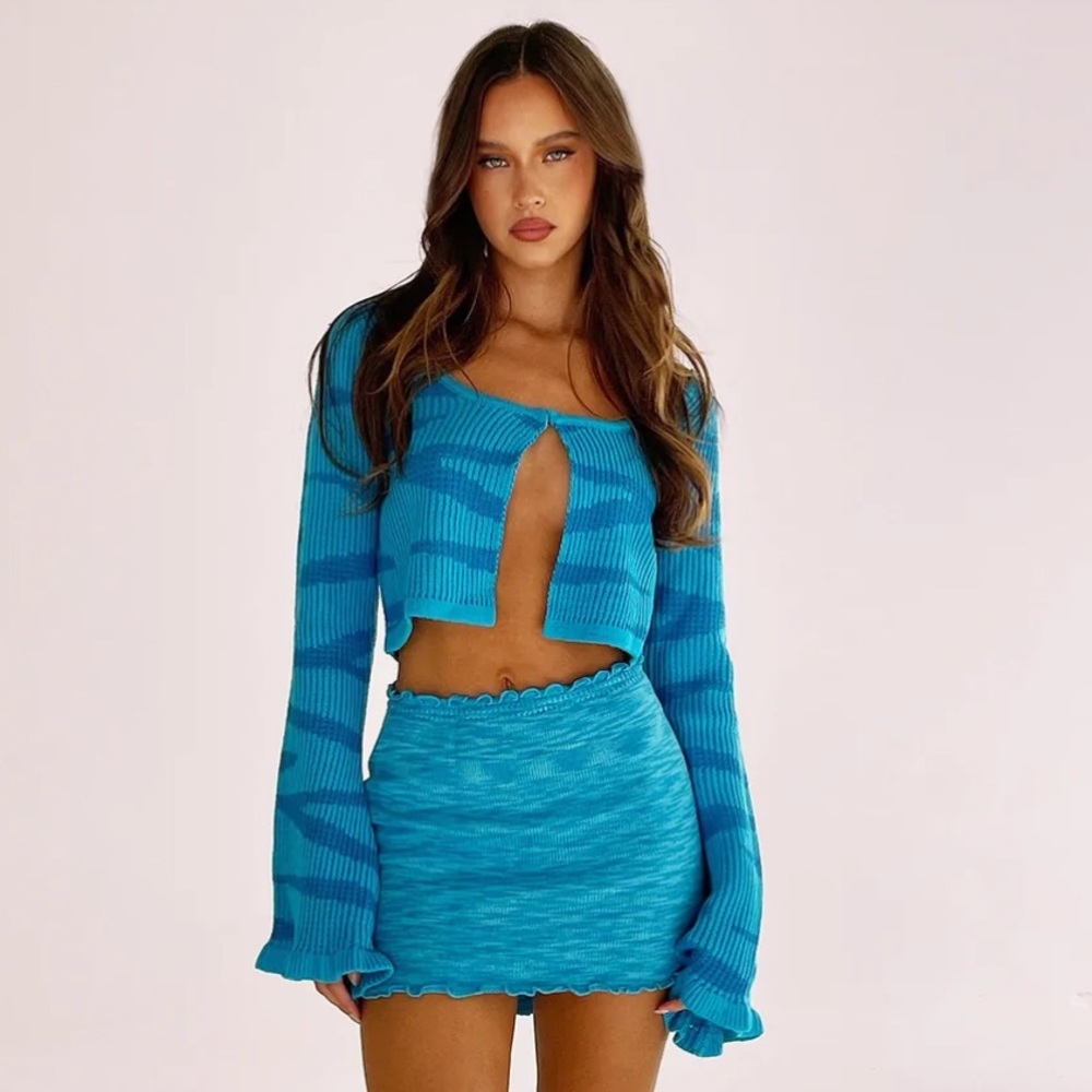 NWT Tiger Mist Mini skirt set